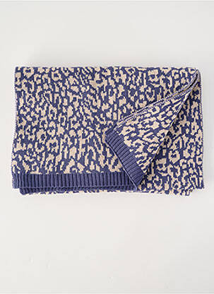 Echarpe stretch bleu SUN VALLEY femme