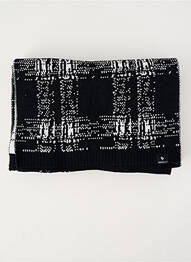 Echarpe imprimé fantaisie noir SUN VALLEY homme