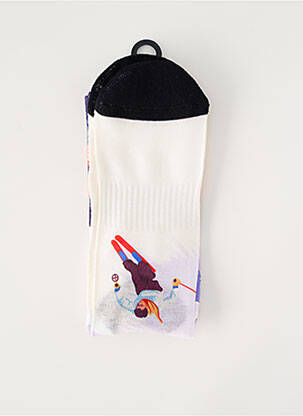Chaussettes imprimé fantaisie bleu PULL IN homme