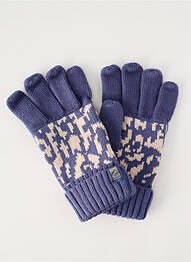 Gants bleu SUN VALLEY homme
