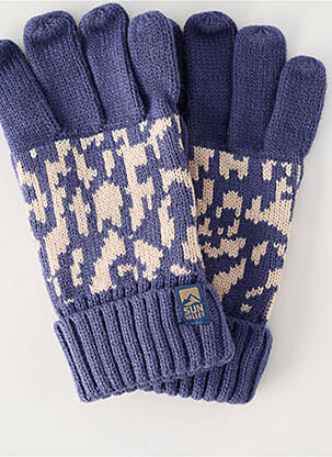 Gants bleu SUN VALLEY homme