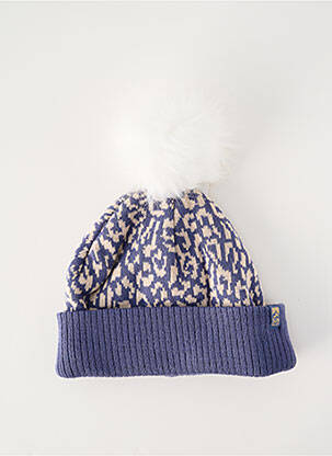 Bonnet stretch bleu SUN VALLEY femme