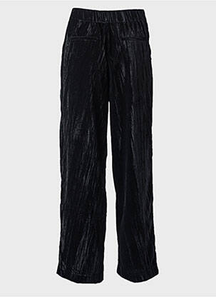Pantalon droit stretch taille normale noir C'EST BEAU LA VIE femme