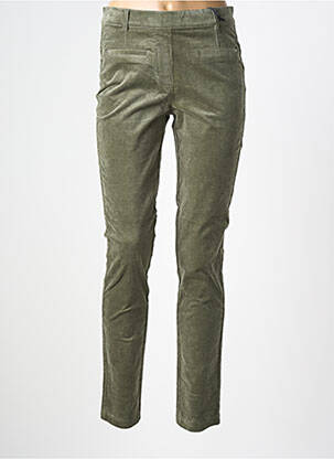 Jegging stretch taille normale vert JULIE GUERLANDE femme