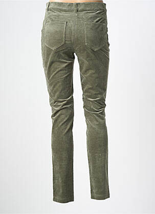 Jegging stretch taille normale vert JULIE GUERLANDE femme