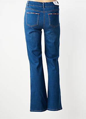 Jean coupe flare stretch taille normale bleu JULIE GUERLANDE femme
