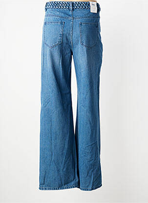 Jeans coupe droite taille normale taille normale bleu C'EST BEAU LA VIE femme