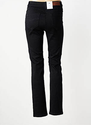Jeans coupe slim tissage brut taille normale noir JULIE GUERLANDE femme