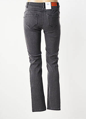 Jeans coupe slim tissage brut taille normale gris C'EST BEAU LA VIE femme