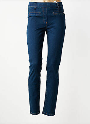 Jegging tissage denim taille normale bleu JULIE GUERLANDE femme
