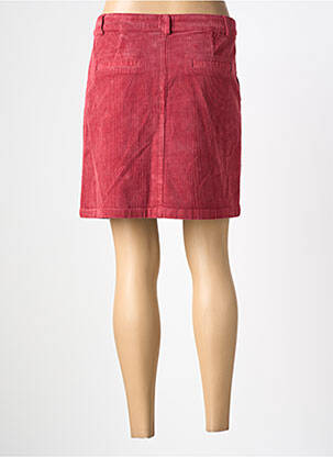 Jupe courte poches rouge C'EST BEAU LA VIE femme