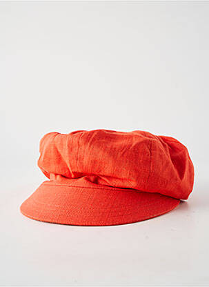 Casquette tissage popeline rouge TAFFA homme