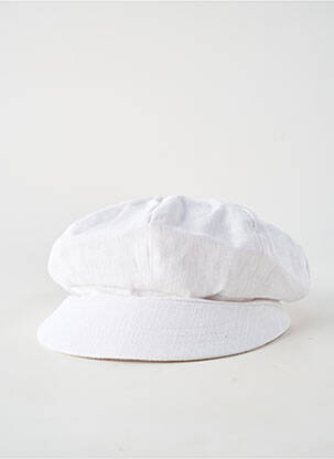 Casquette tissage popeline blanc TAFFA homme