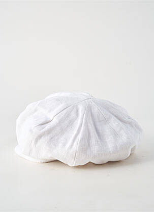 Casquette tissage popeline blanc TAFFA homme