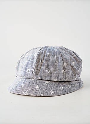Casquette tissage popeline bleu TAFFA homme