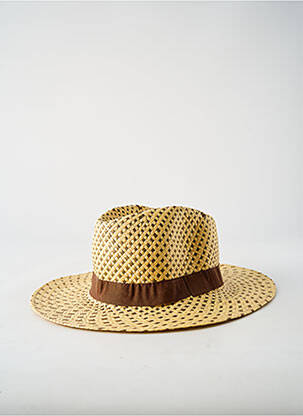 Chapeau bande anti-transpiration beige HERMAN homme