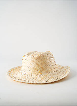 Chapeau bande anti-transpiration beige VIA LORENZO homme