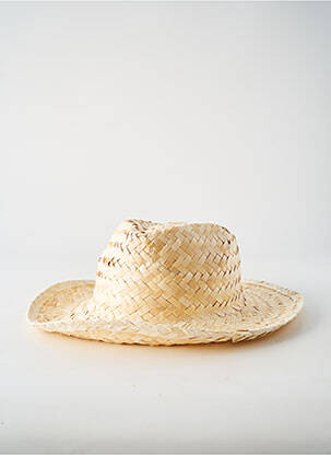 Chapeau bande anti-transpiration beige VIA LORENZO homme