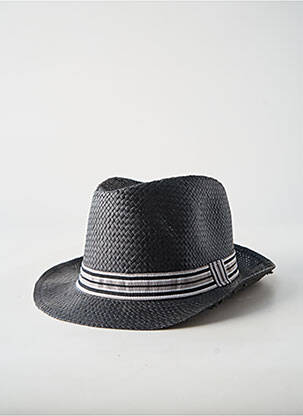Chapeau imprimé rayures noir CRAMBES homme