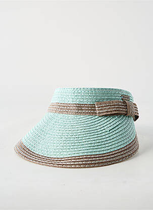 Chapeau bande anti-transpiration bleu AUREGA femme