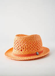 Chapeau  orange HERMAN homme