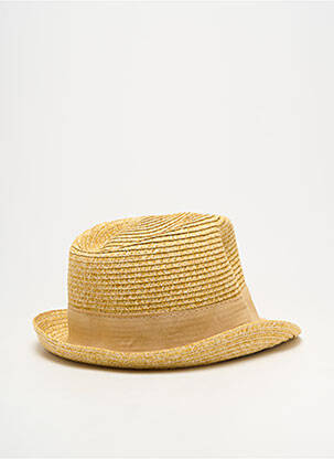 Chapeau forme chapeau paille beige HERMAN garçon
