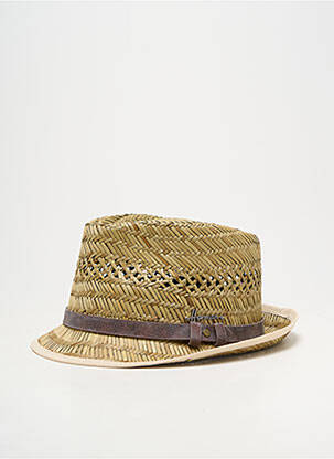 Chapeau forme chapeau paille beige HERMAN garçon