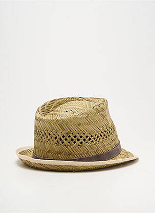 Chapeau forme chapeau paille beige HERMAN garçon