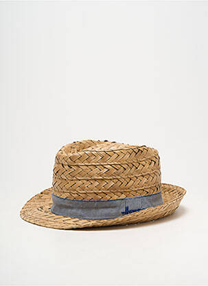 Chapeau forme chapeau paille bleu HERMAN garçon