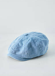 Casquette visière souple bleu STETSON homme