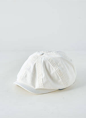 Casquette tissage popeline beige STETSON homme