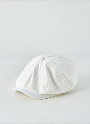 Casquette tissage popeline beige STETSON homme