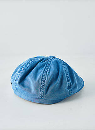 Casquette visière souple bleu STETSON homme