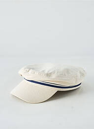Casquette visière souple beige STETSON homme