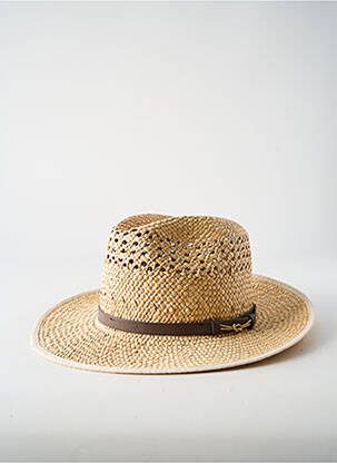 Chapeau bande anti-transpiration beige COUSTILLERES homme
