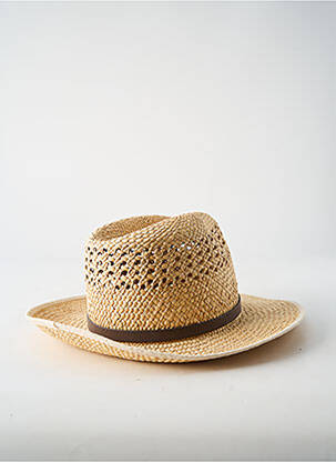 Chapeau bande anti-transpiration beige COUSTILLERES homme