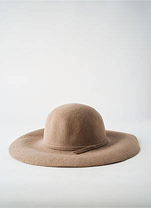 Chapeau bande anti-transpiration beige CRAMBES femme