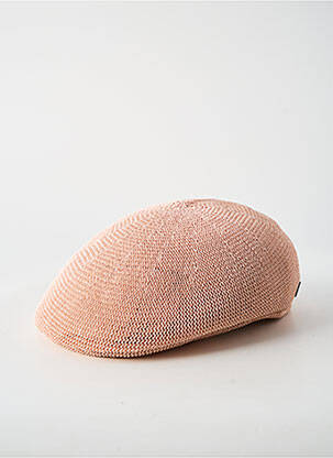 Chapeau forme béret rose GUERRA homme