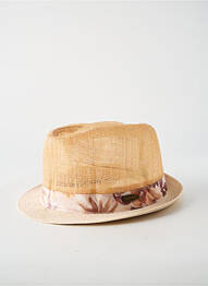 Chapeau bande anti-transpiration beige FLECHET femme