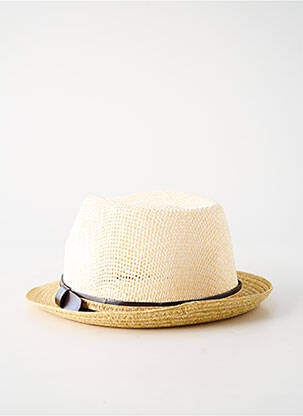 Chapeau bande anti-transpiration beige CRAMBES homme