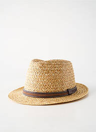 Chapeau bande anti-transpiration marron CRAMBES homme