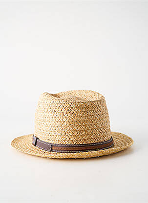 Chapeau bande anti-transpiration marron CRAMBES homme