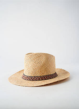 Chapeau bande anti-transpiration beige CRAMBES homme