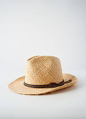 Chapeau bande anti-transpiration beige HERMAN homme