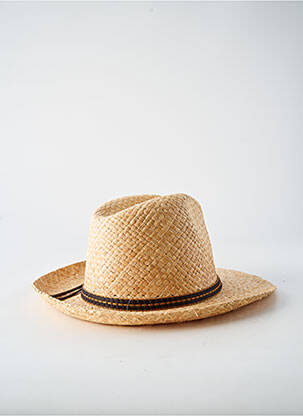 Chapeau bande anti-transpiration beige HERMAN homme