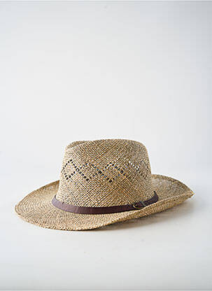Chapeau bande anti-transpiration beige CRAMBES homme