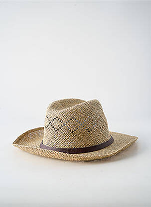 Chapeau bande anti-transpiration beige CRAMBES homme