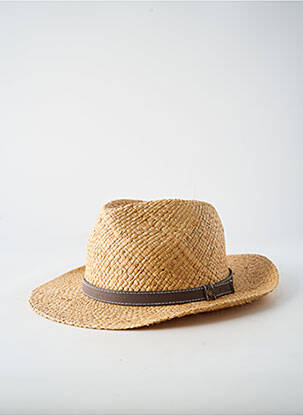 Chapeau bande anti-transpiration marron CRAMBES homme