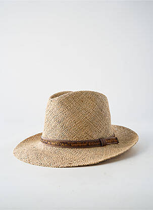 Chapeau bande anti-transpiration marron CRAMBES homme