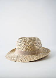 Chapeau bande anti-transpiration beige CRAMBES homme